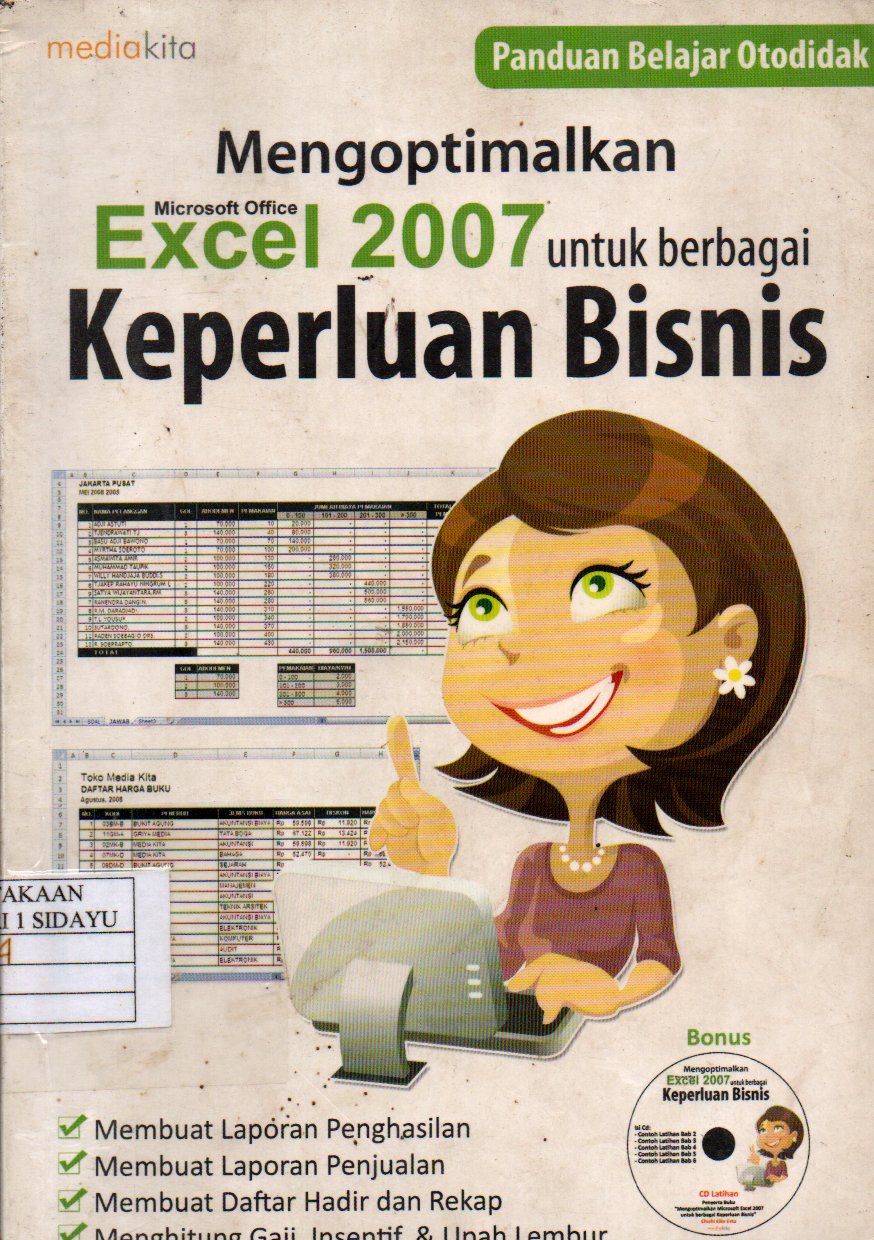 MENGOPTIMALKAN MICROSOFT OFFICE EXEL 2007