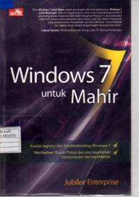 Windows 7 Untuk Mahir