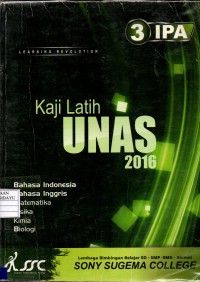 KAJI LATIH UNAS 2016