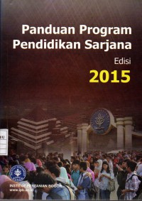 Panduan Program Pendidikan Sarjana edisi 2015